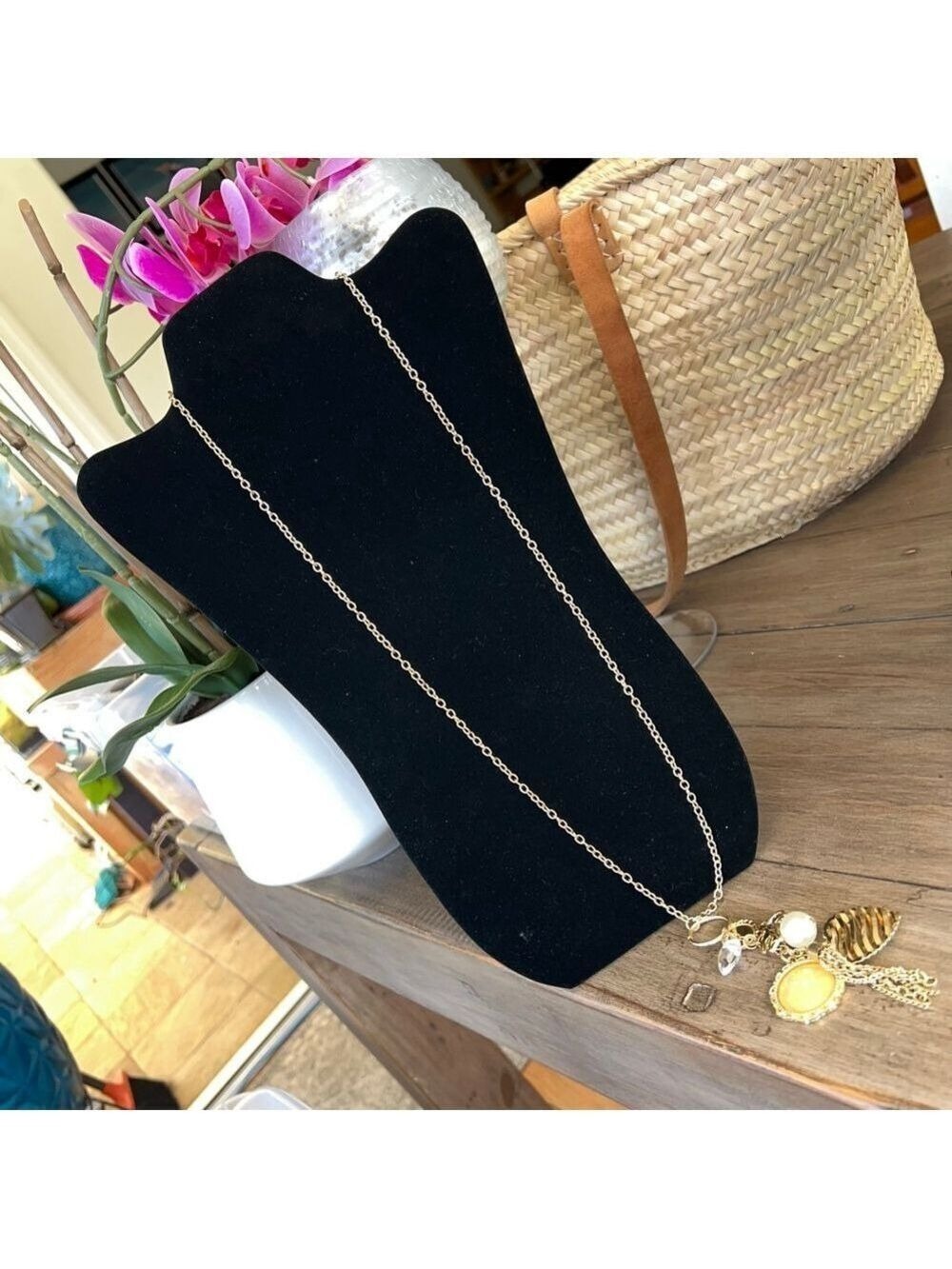 Gennaro Charm statement Necklaces Gold